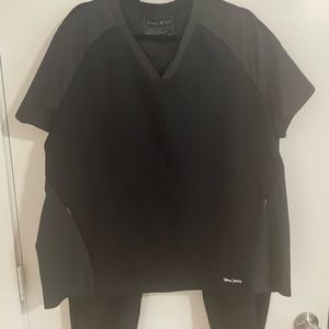 FIGS Limited Ed Disney Scrub Top and Technical Collection Joggers